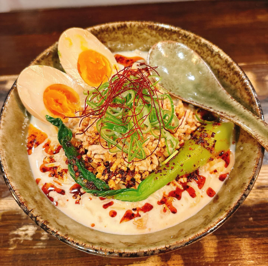 冷やし豆乳たんたん麺